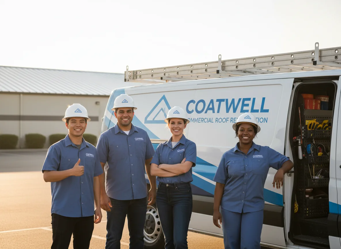 Commercial roof coating company in Lansing, WV